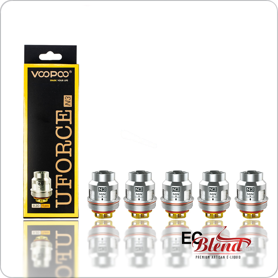 Clearomizer Replacement Head - VOOPOO - UForce N3 Coils - 5 Pack