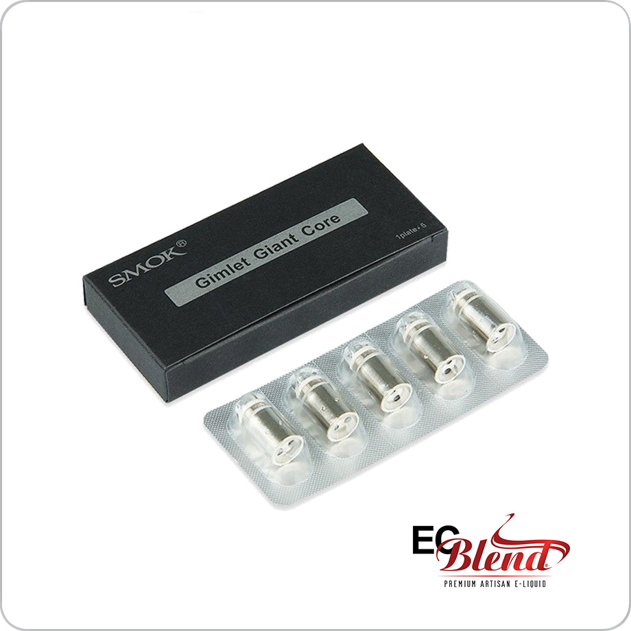 Clearomizer Replacement Head - SmokTech - Gimlet Replcmnt Coils - 5 Pack