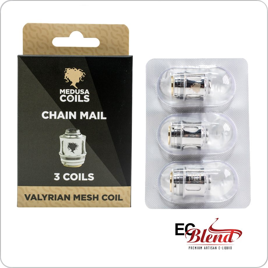 Clearomizer Replacement Head - Medusa - Valyrian Chainmail - 3 Pack