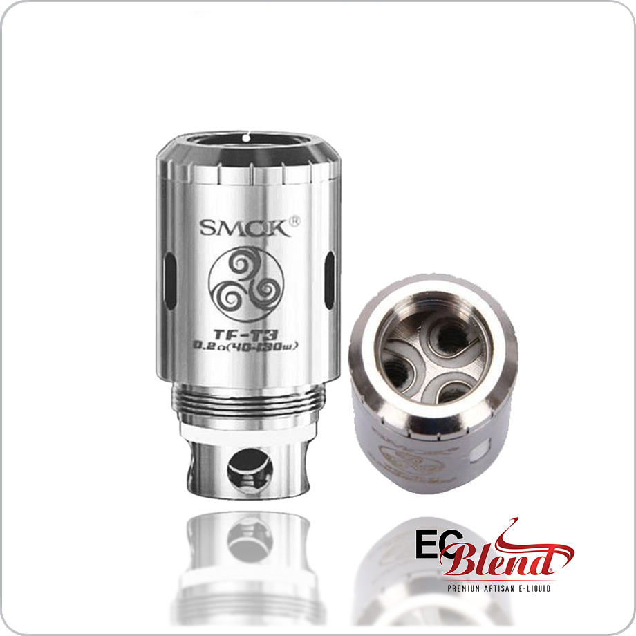 Clearomizer Replacement Head - SmokTech - TFV4 Triple Coil - 5 Pack